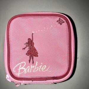 2006 Game Boy Advance SP Barbie Pink Carrying Travel Case Mattel Rare